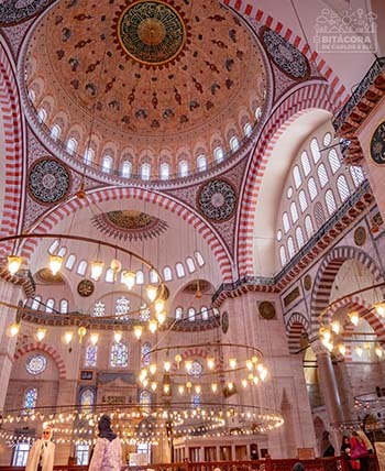 Guía Estambul - 5 Imperdibles (Sin tour) - Mezquita de Suleiman (Interior)