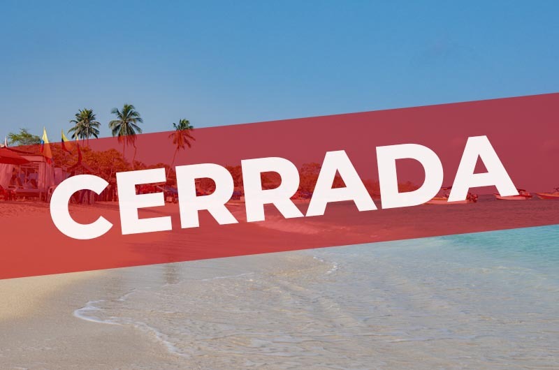  Playa blanca (Cartagena): anuncian cierre de dos semanas