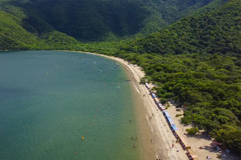 BAHÍA CONCHA SANTA MARTA 🏝️ Guía Completa 🌊 Precios y Tips