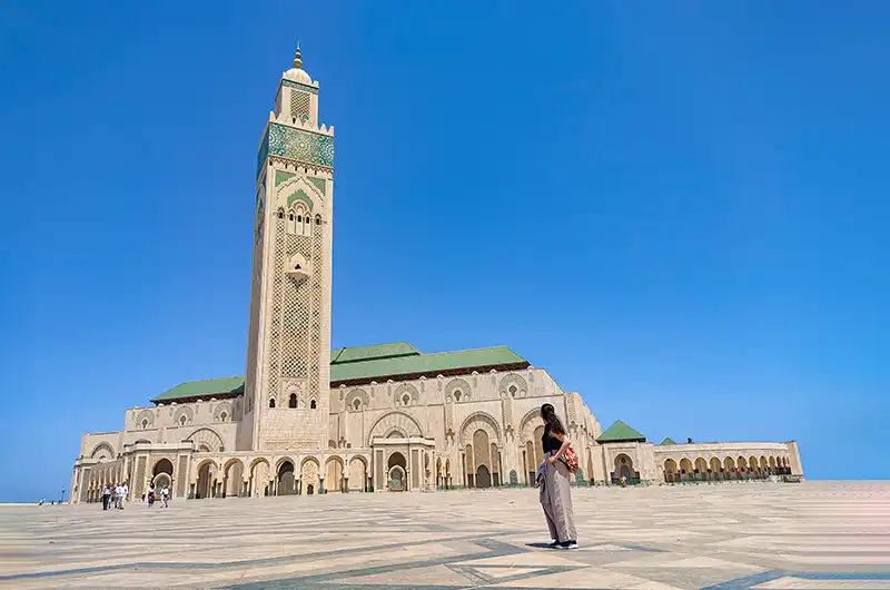  La mezquita más GRANDE e IMPRESIONANTE de Marruecos 🕌 Mezquita Hassan II Casablanca